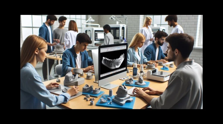 Orthodontia képzés a MODELLO Intézetben — fogszabályozó készülék készítése gyakorlati oktatáson